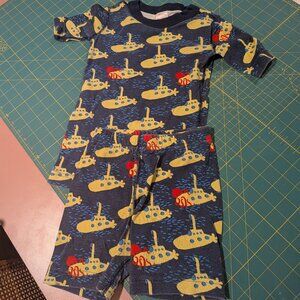 Hanna Andersson Yellow Submarine Pajamas